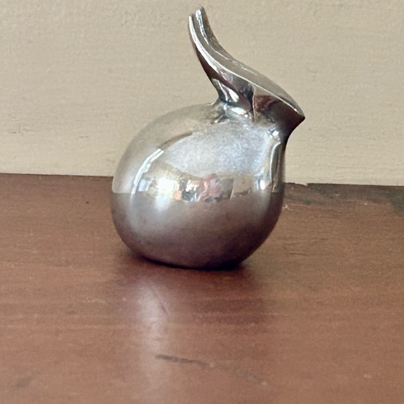 🐇 Vintage Dansk Silver Plated Miniature Bunny 🐰 paperweight, Home Decor - Picture 7 of 7